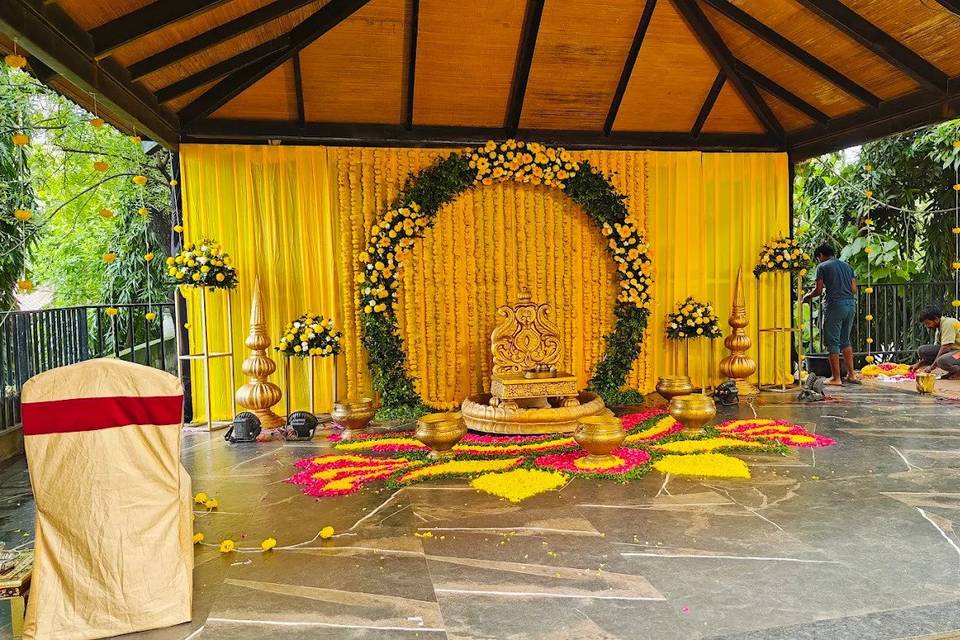 Haldi decor