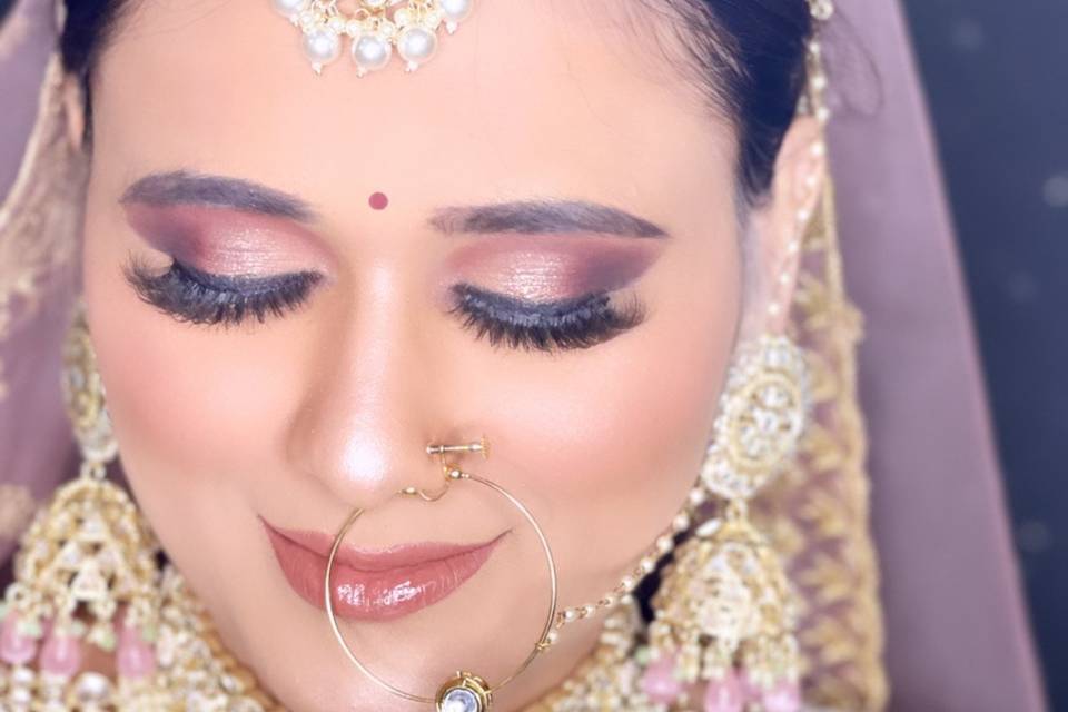 Bridal makeup