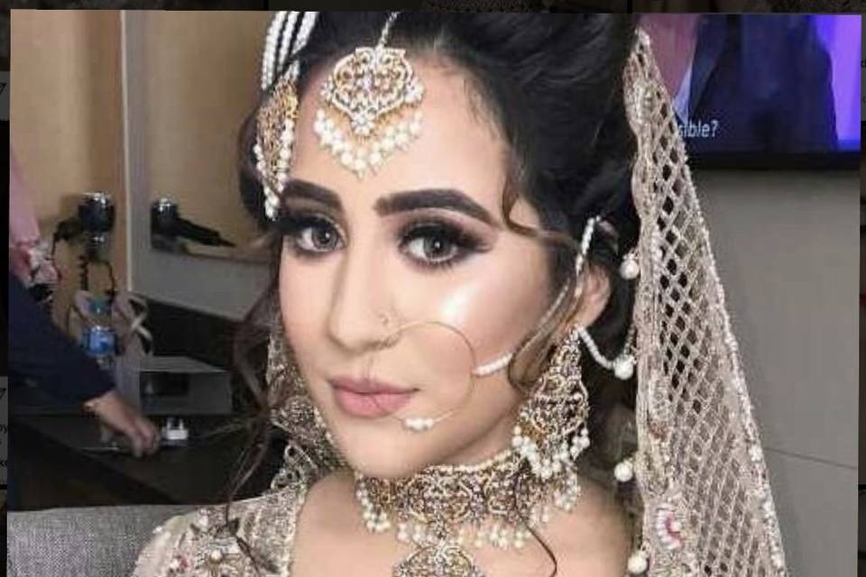 Bridal makeup