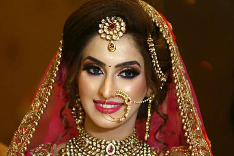 Bridal makeup