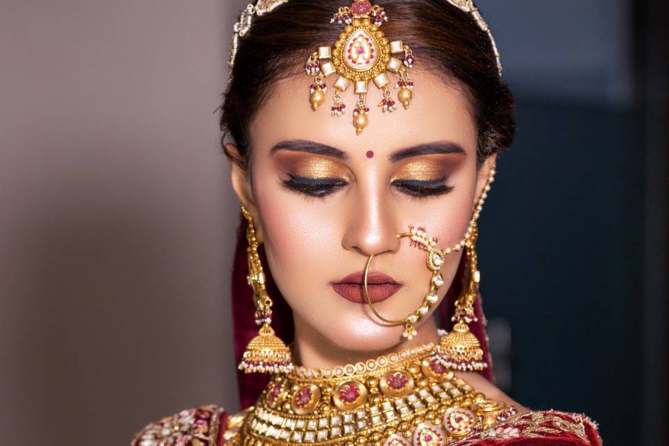 Bridal makeup