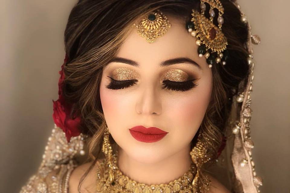 Bridal makeup