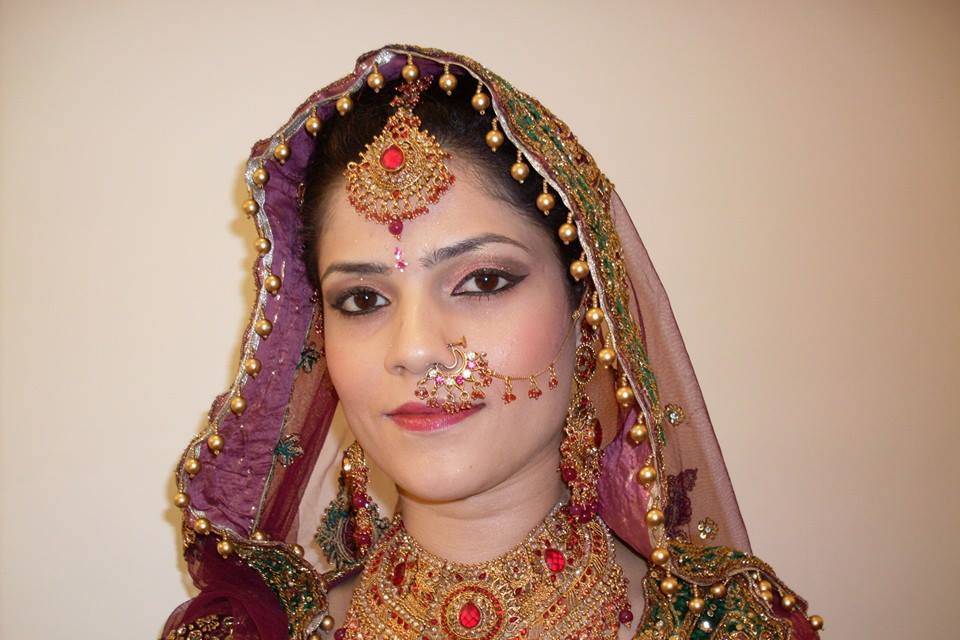 Bridal makeup