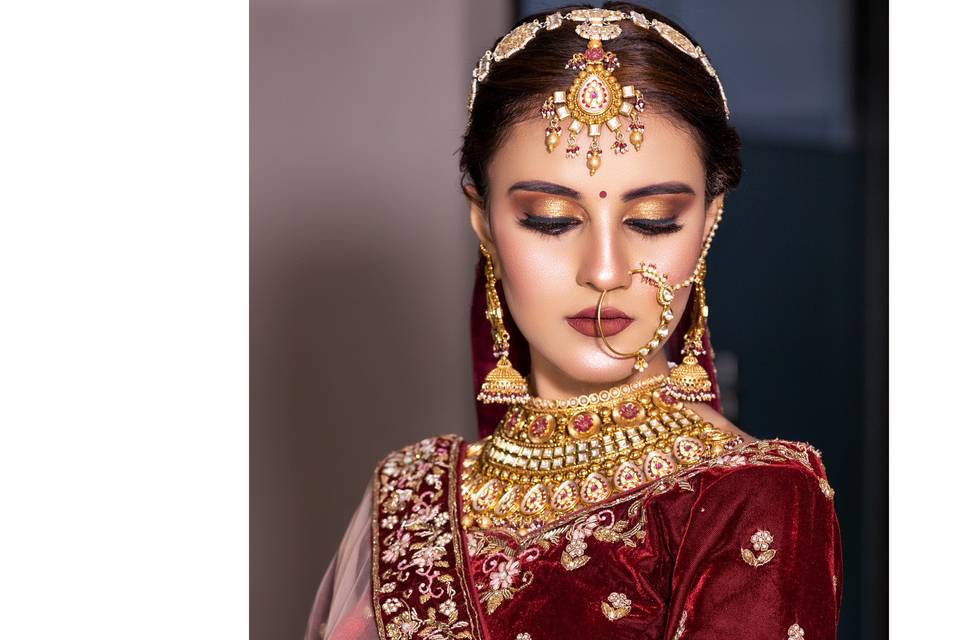 Bridal makeup