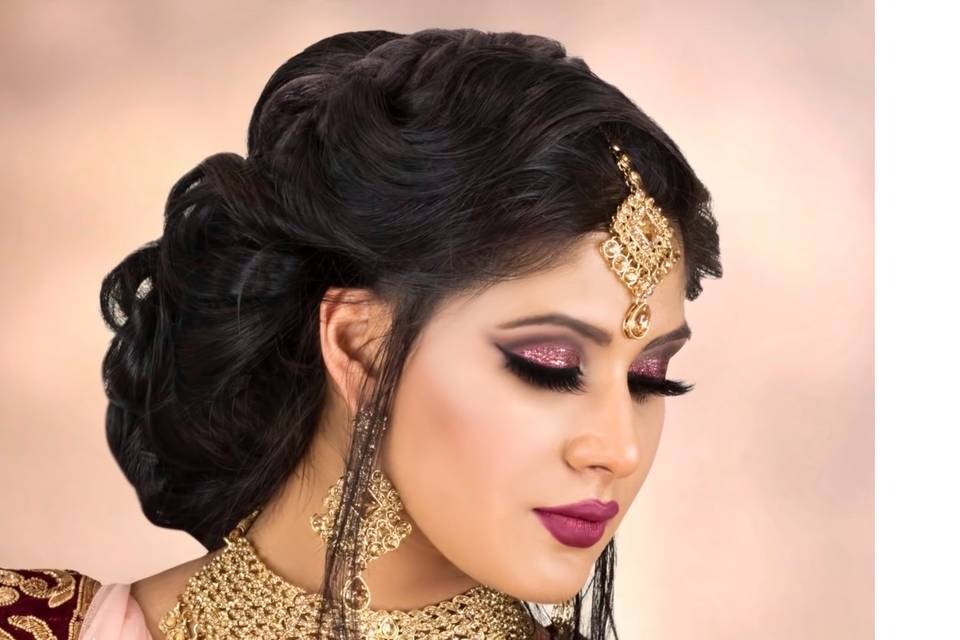 Bridal makeup