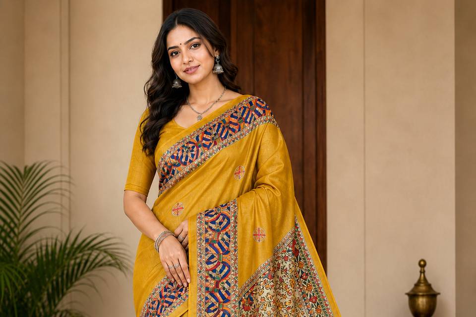 Bridal saree
