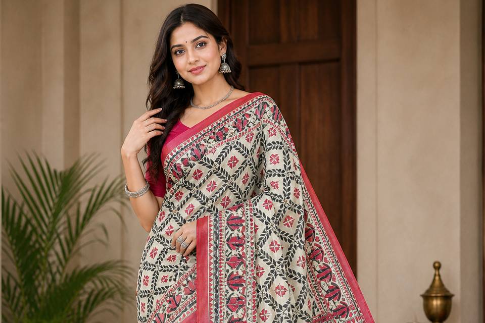 Bridal saree
