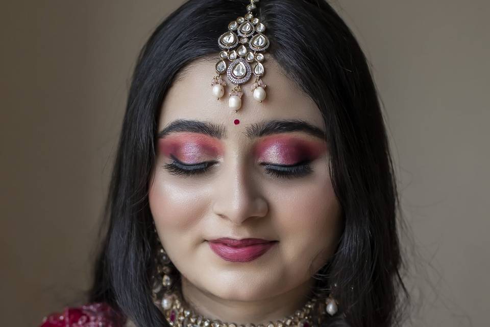 Bridal makeup