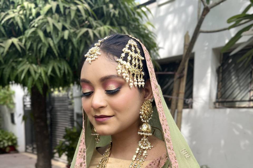 Bridal makeup