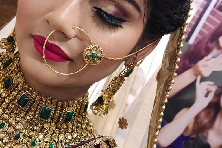 Bridal makeup