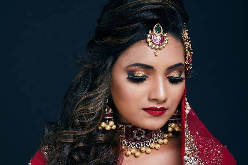 Bridal makeup