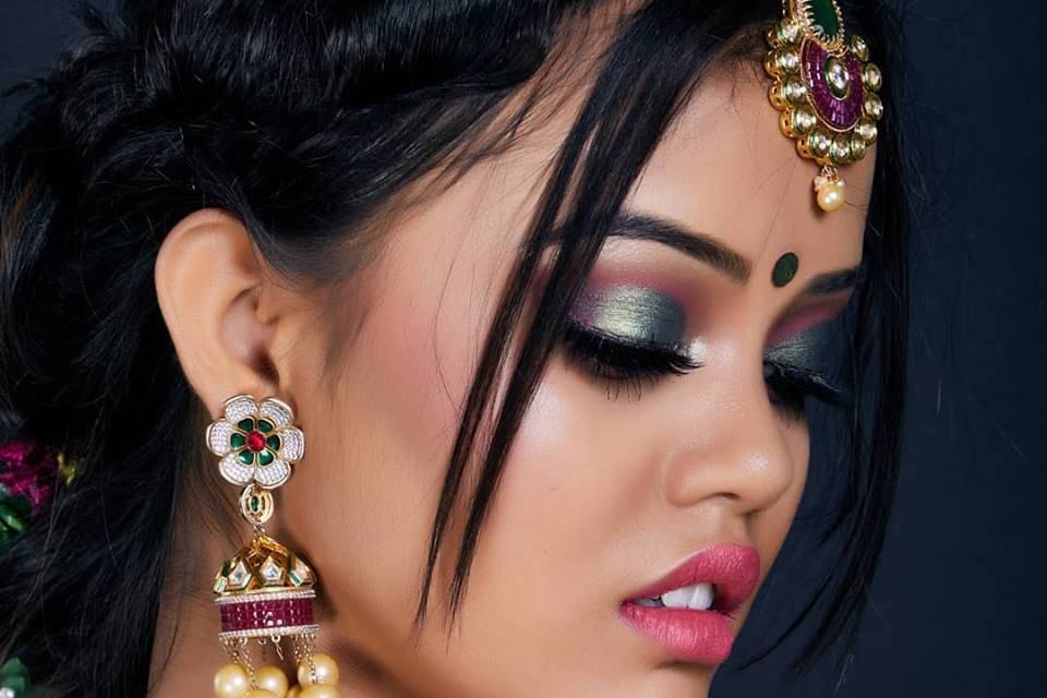 Bridal makeup