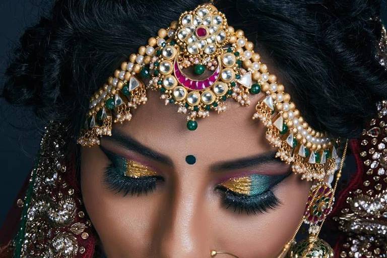 Bridal makeup