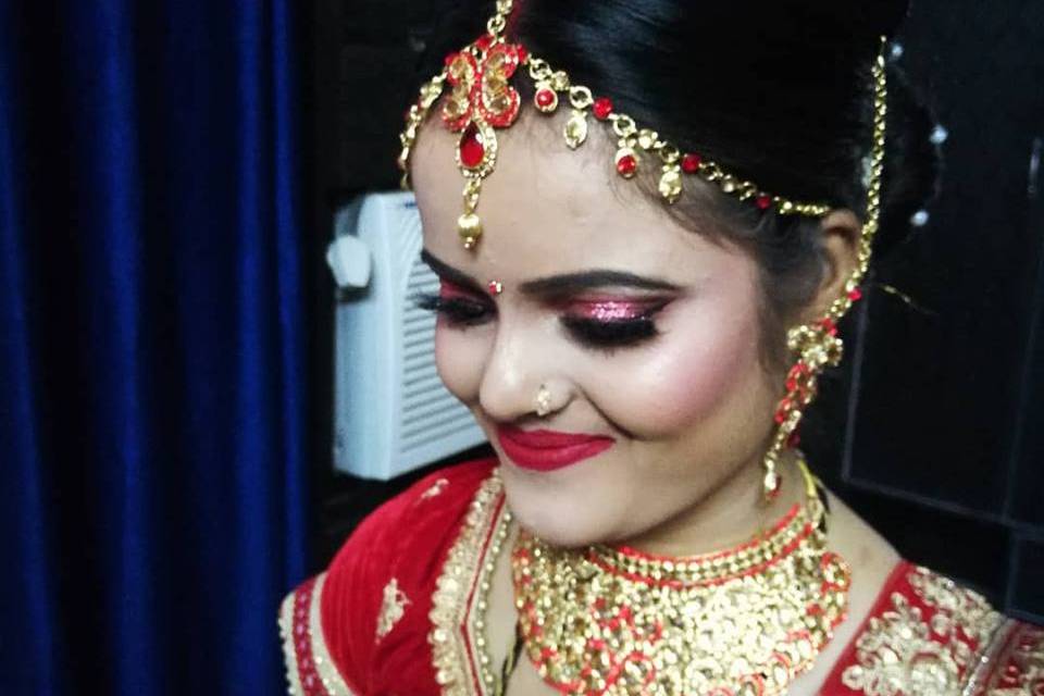 Bridal makeup