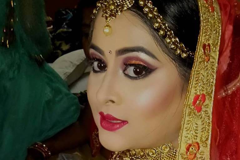 Bridal makeup