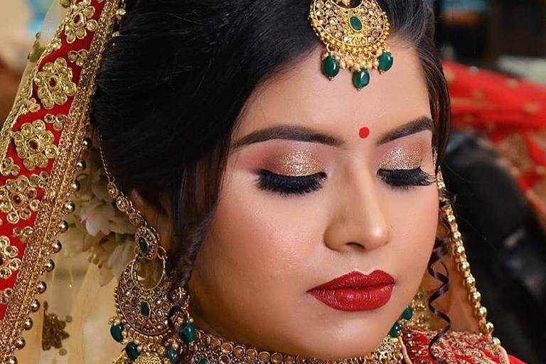 Bridal makeup