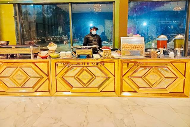 Catering setup