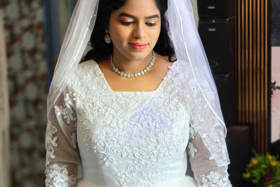 Christian bride makeup