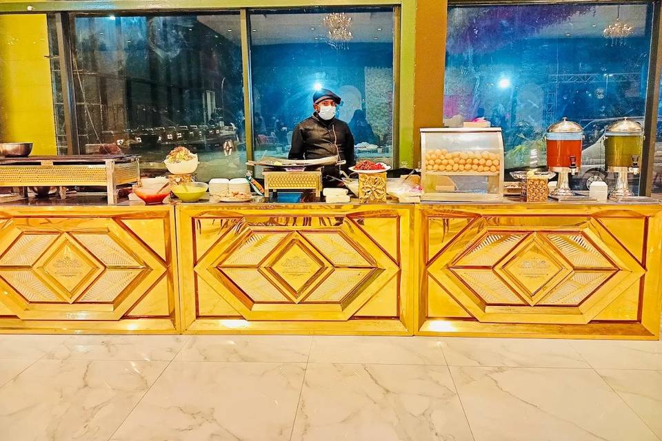 Catering setup