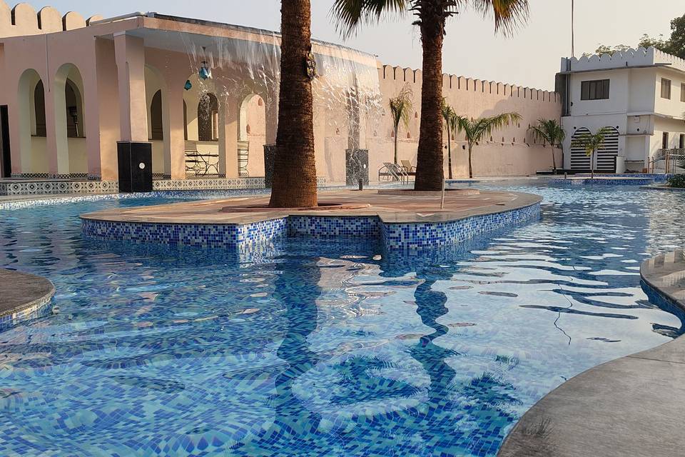 Poolside