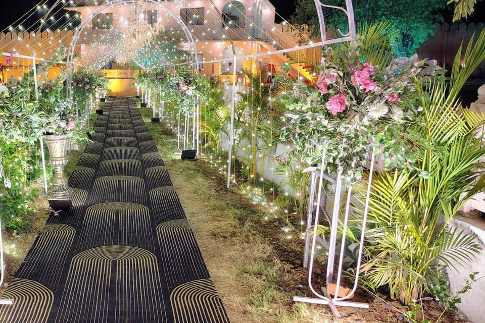 Entrance decor