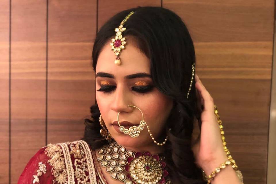 Bridal makeup