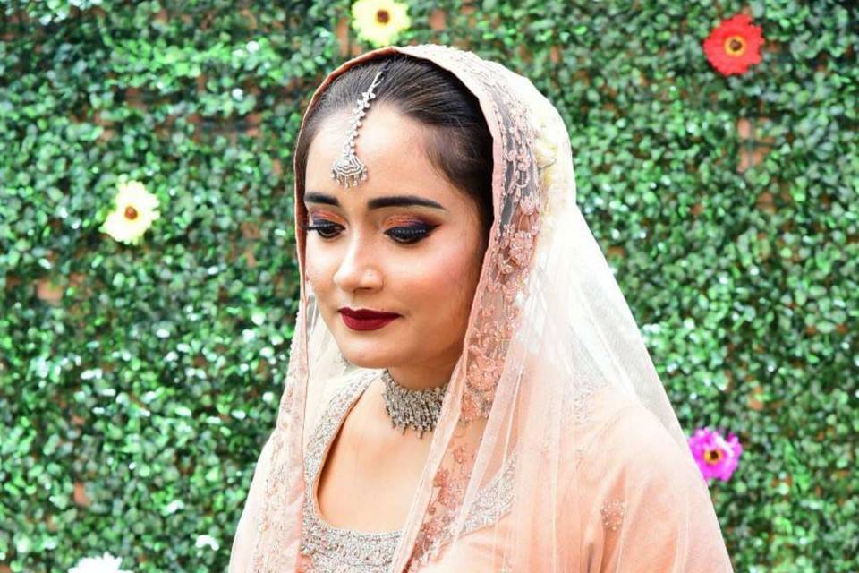 Bridal makeup