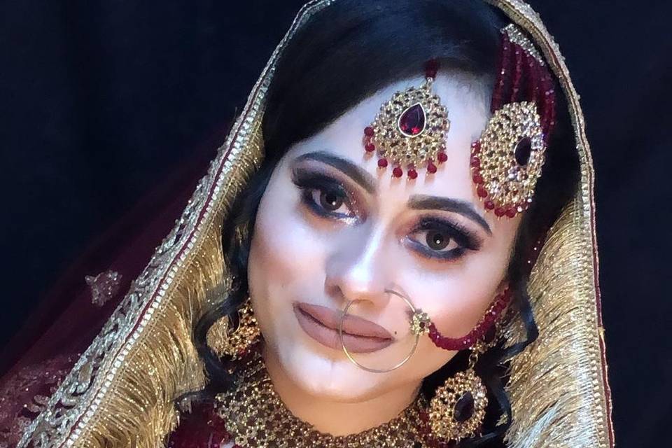 Bridal makeup