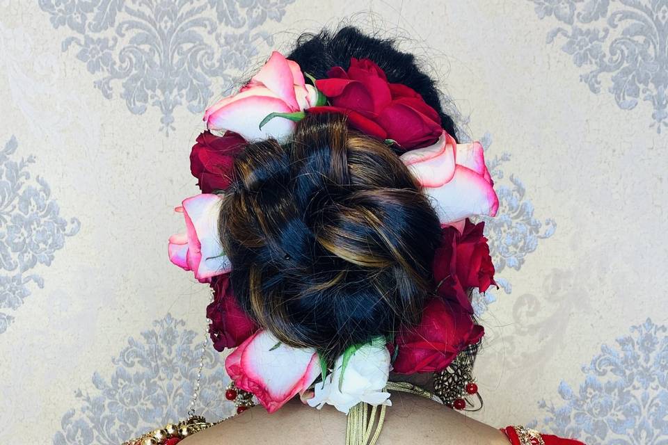 Bride hairstyle