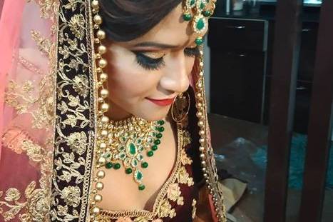 Bridal makeup