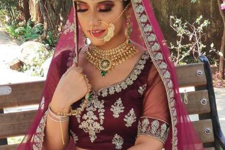 Bridal makeup