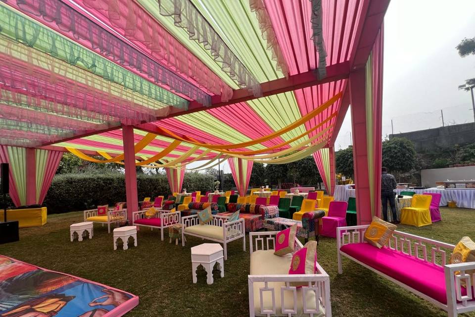 Haldi decor