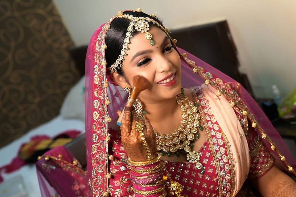 Bridal makeup