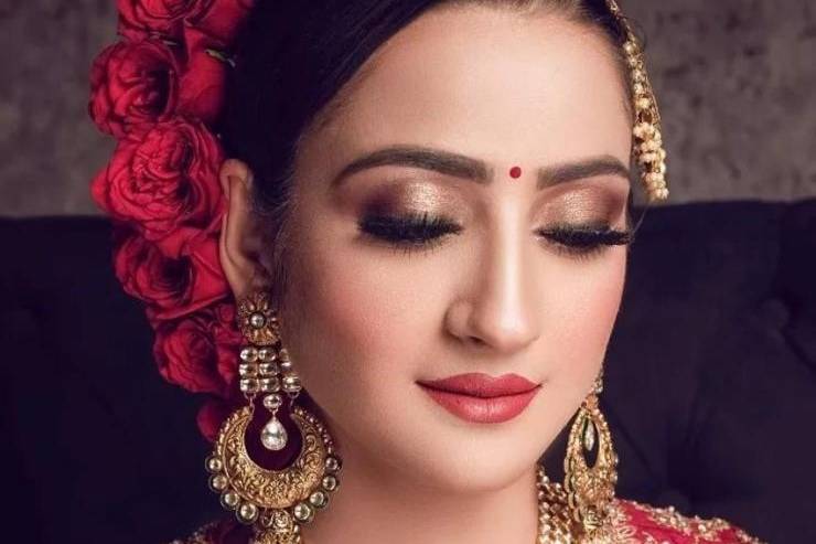 Bridal makeup