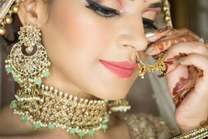 Bridal makeup