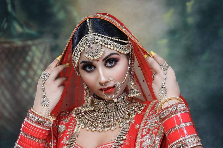 Bridal makeup