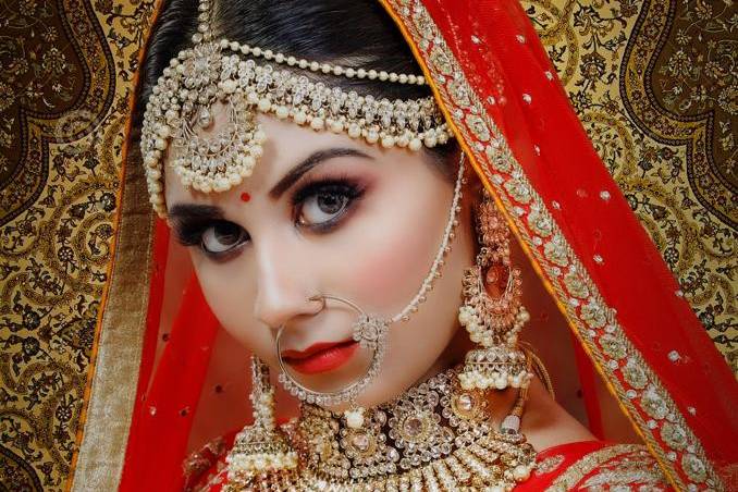 Bridal makeup