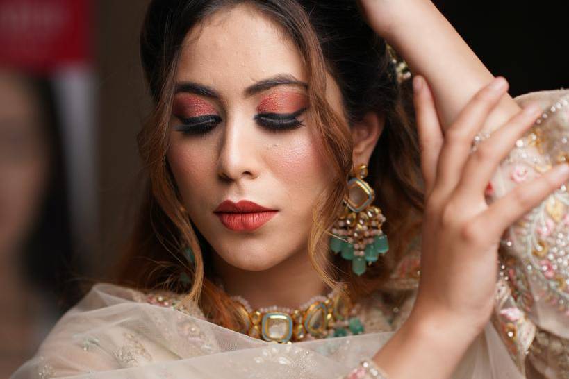 Bridal makeup