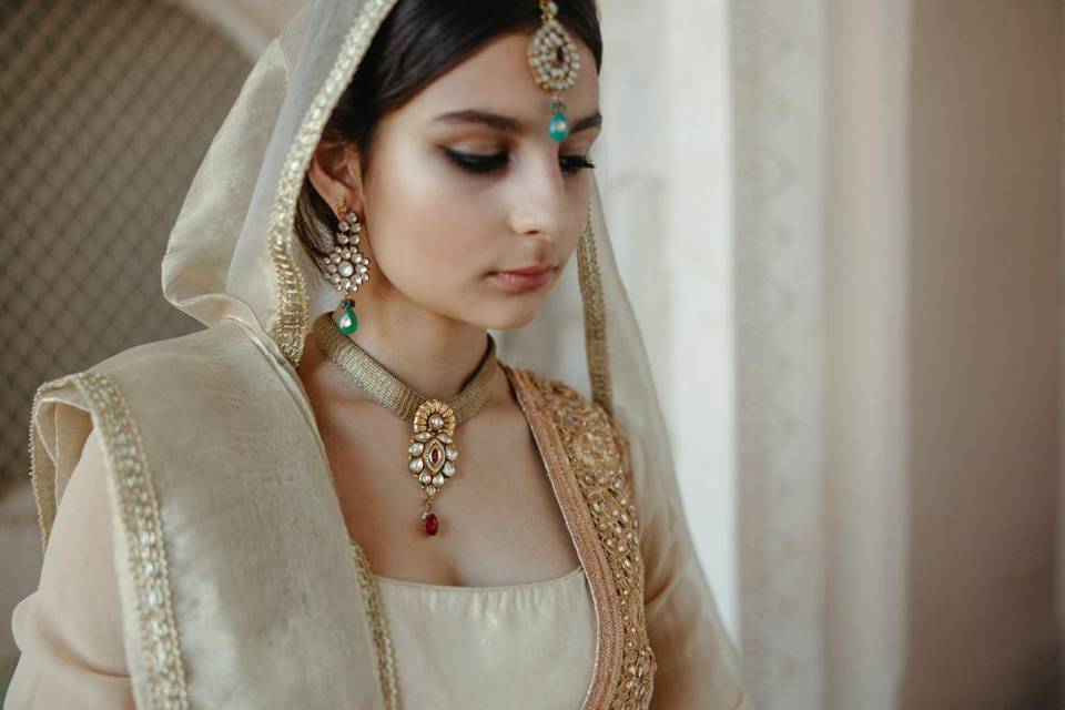 Bridal makeup