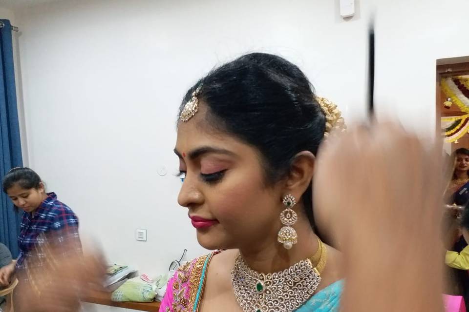 Bridal makeup