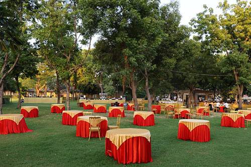 Lawn area