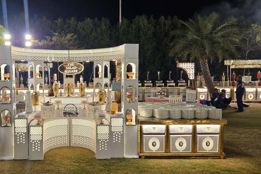 Catering setup