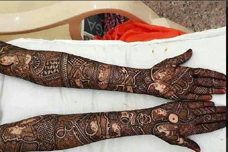 Delhi Mehendi Designers in T Nagar,Chennai - Best Bridal Mehendi Artists in  Chennai - Justdial