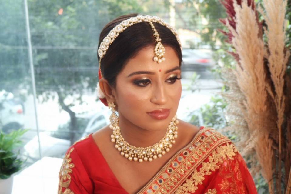 Bridal makeup