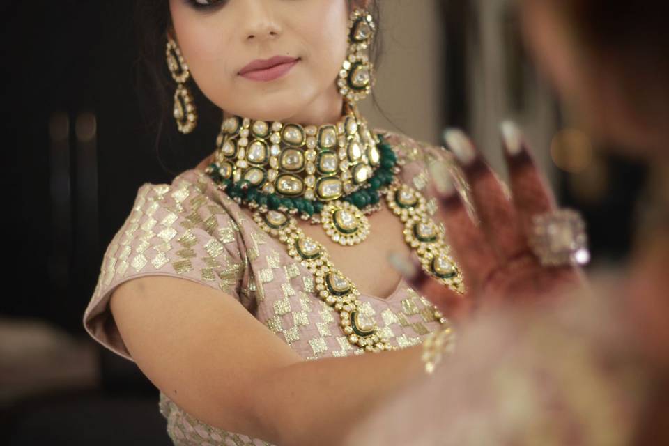 Bridal makeup