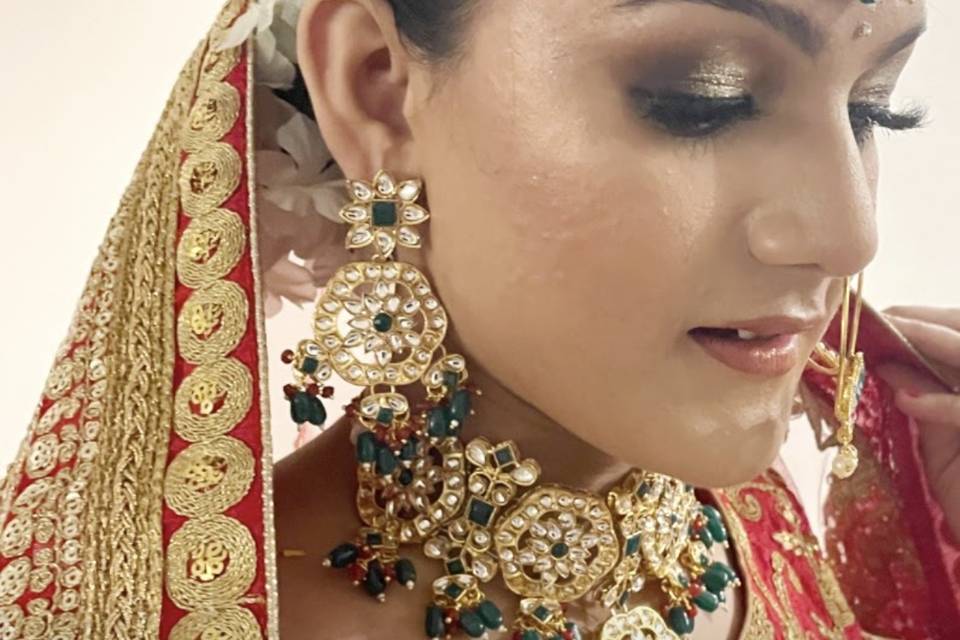 Bridal makeup