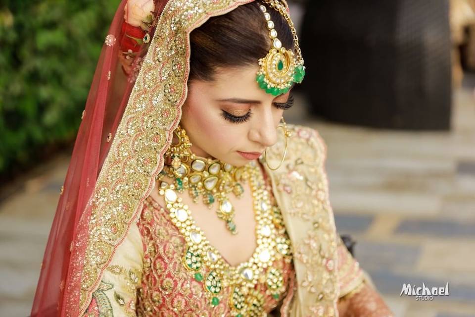 Bridal makeup by parveen