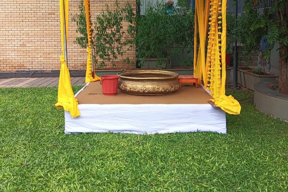 Haldi decor