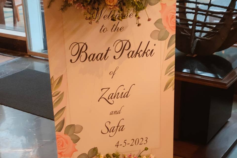 Name board