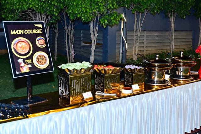 Catering setup